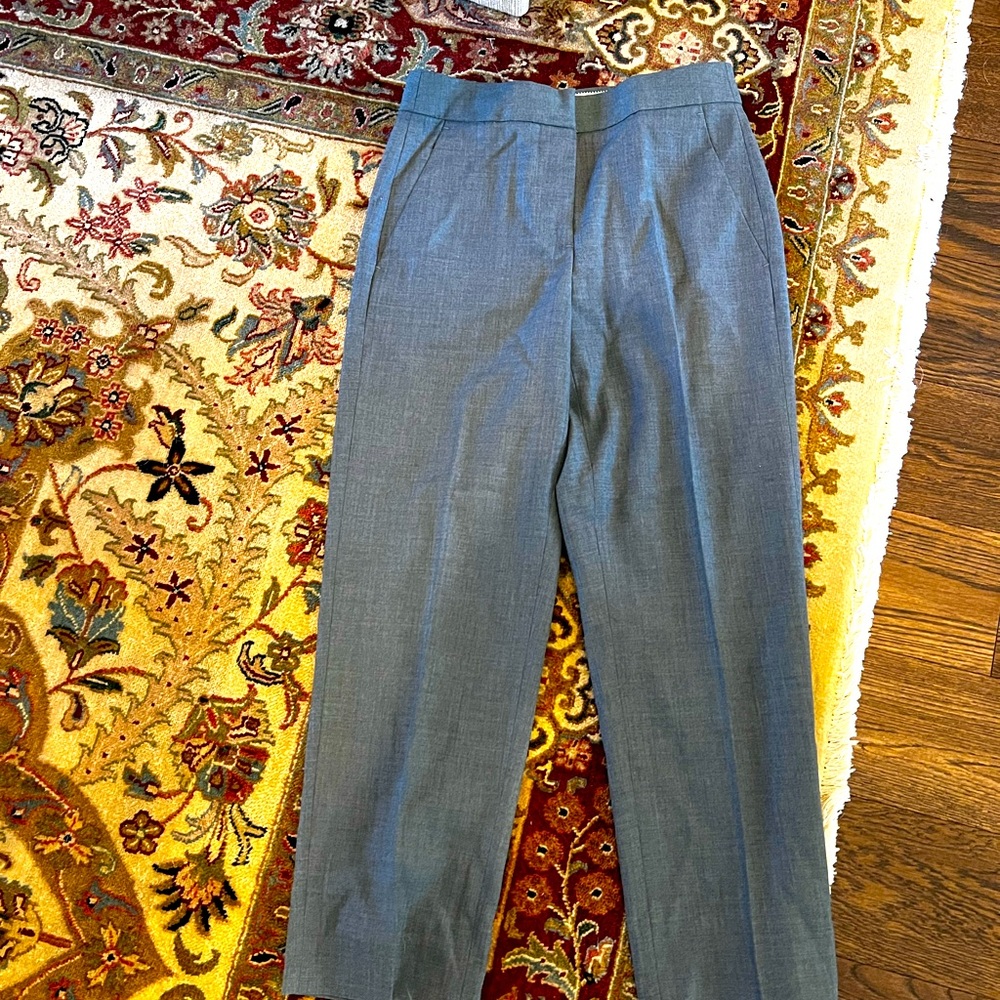 J Crew Super 120’s cropped pant